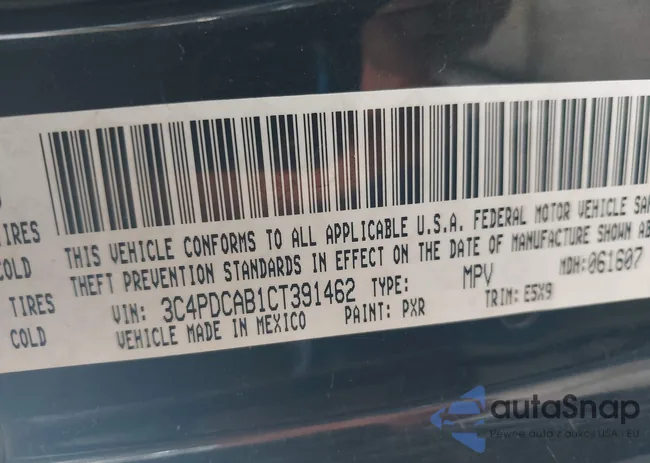 3C4PDCAB1CT391462: 44554335