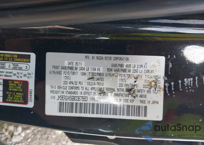 JM3ER2A59B0387563: 44554340