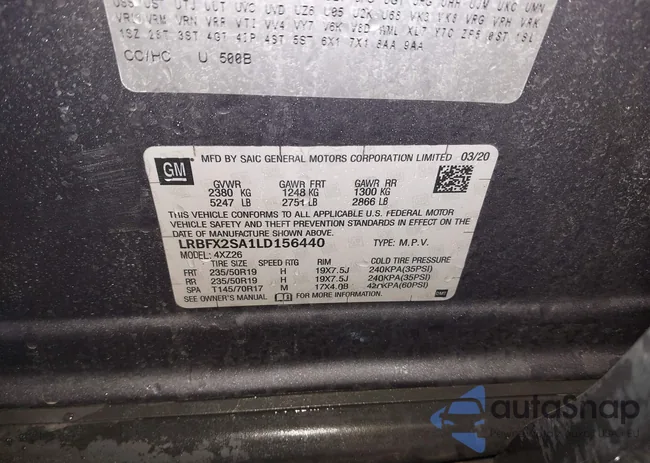 LRBFX2SA1LD156440: 44554429