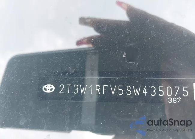 2T3W1RFV5SW435075: 44555597