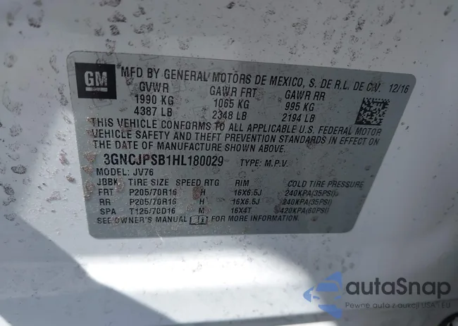 3GNCJPSB1HL180029: 44555966