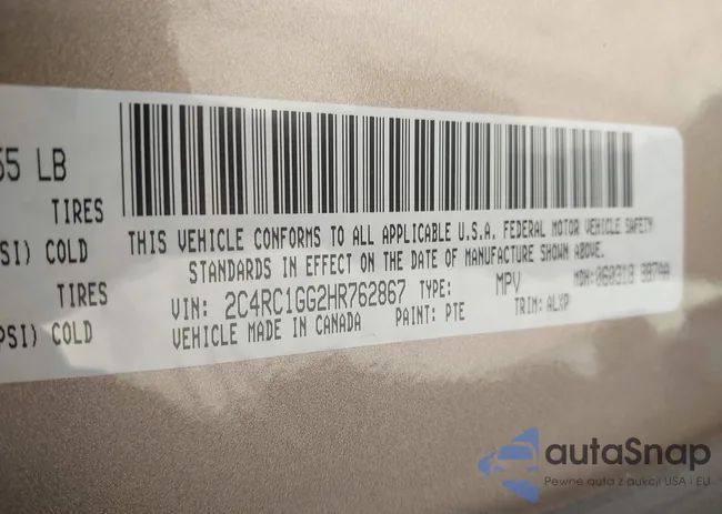 2C4RC1GG2HR762867: 44555308