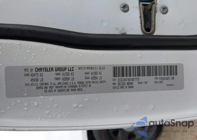 2C3CDXAT0EH367779: 44555407