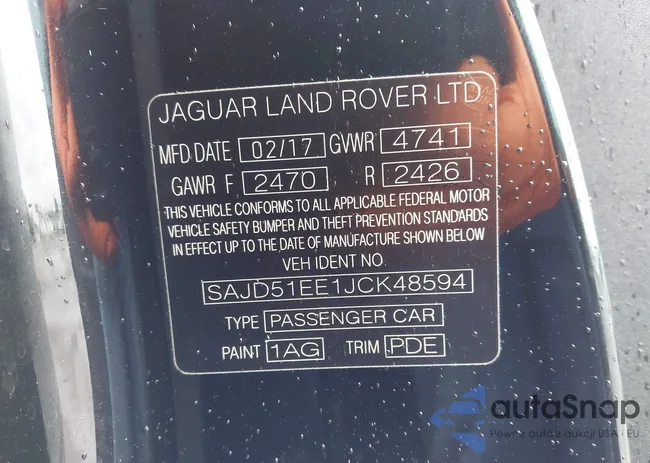 SAJD51EE1JCK48594: 44555517