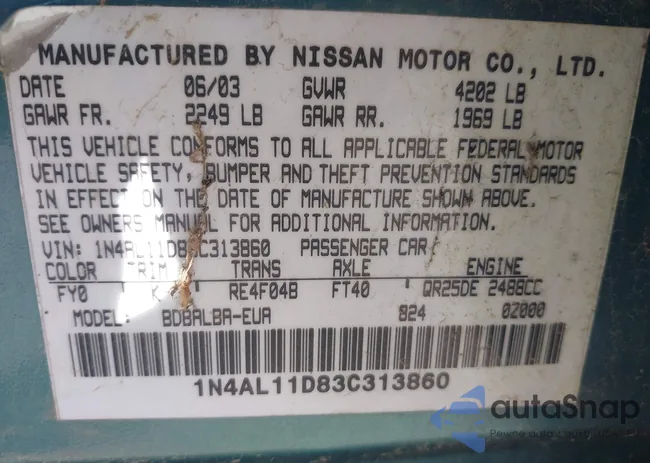 1N4AL11D83C313860: 44556565