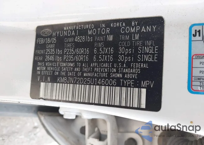 KM8JN72D25U146006: 44556624