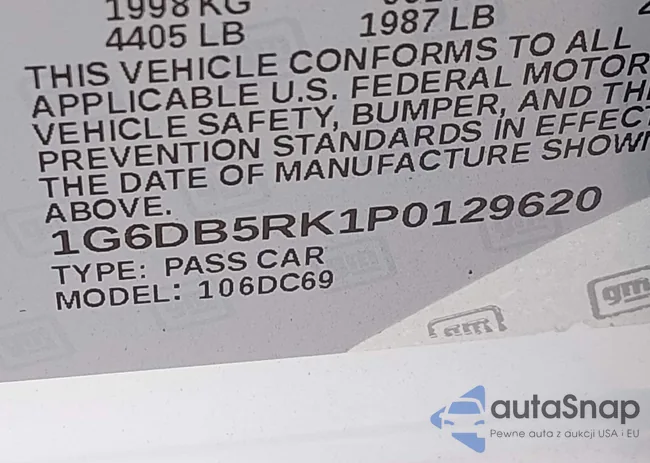 1G6DB5RK1P0129620: 44556629