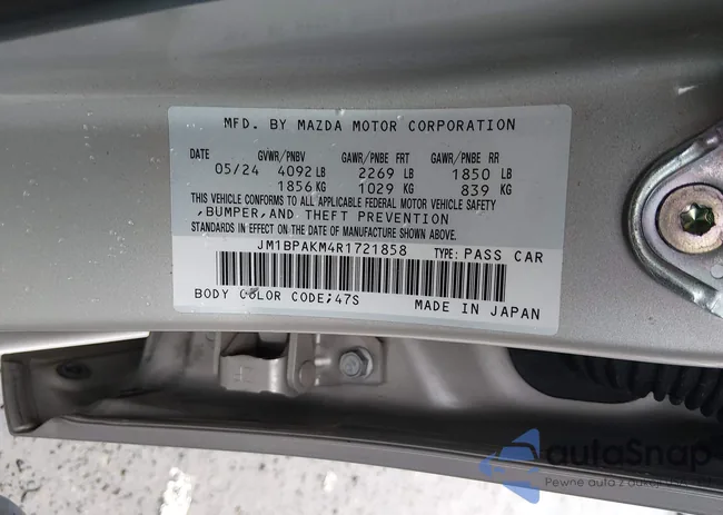 JM1BPAKM4R1721858: 44556791