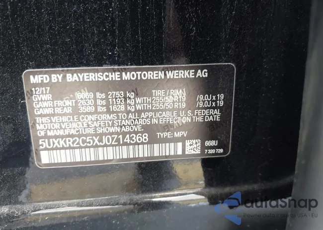 5UXKR2C5XJ0Z14368: 44556840