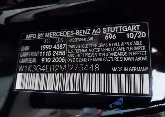 W1K3G4EB2MJ275448: 44556886