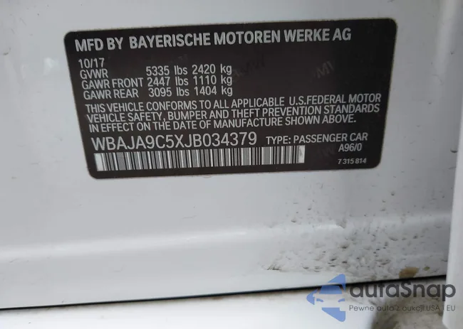 WBAJA9C5XJB034379: 44556971