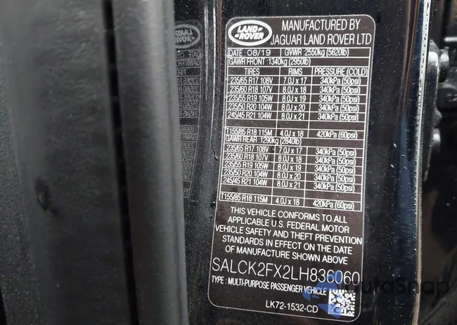 SALCK2FX2LH836060: 44556348