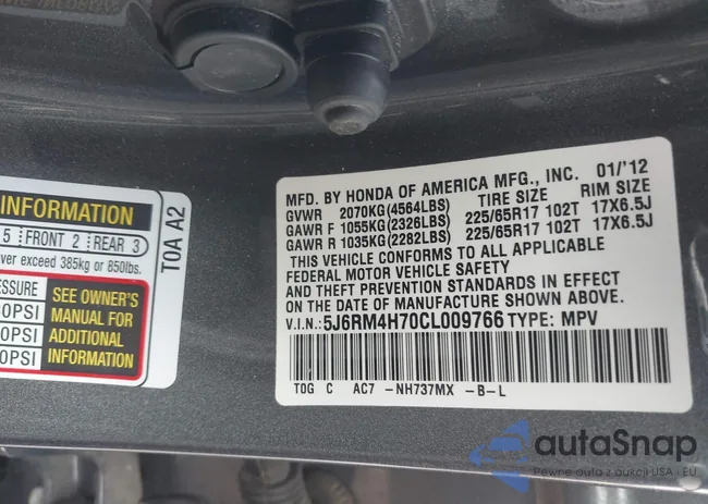 5J6RM4H70CL009766: 44558534