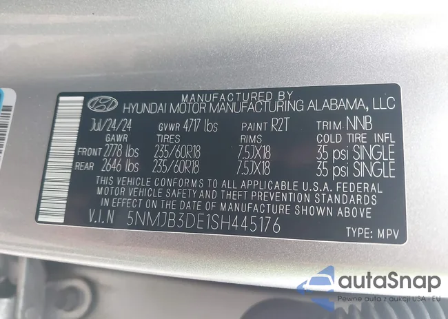 5NMJB3DE1SH445176: 44558652