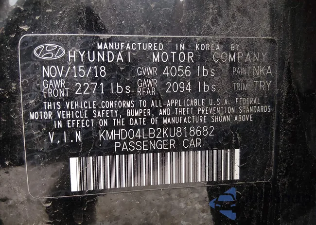 KMHD04LB2KU818682: 44558821