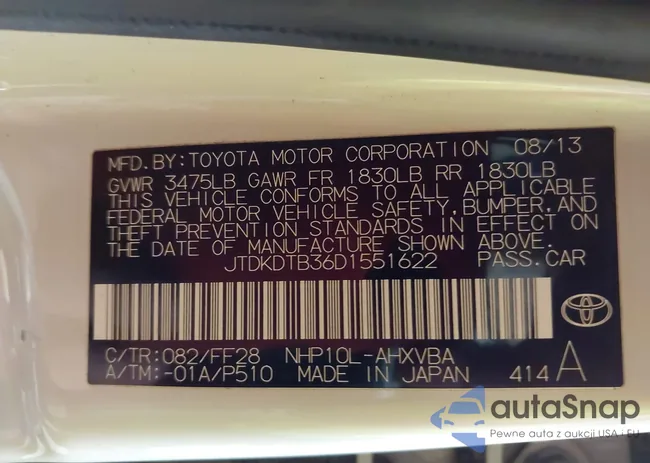 JTDKDTB36D1551622: 44559083