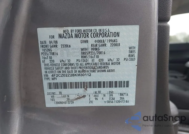 4F2CZ02Z28KM30112: 44558346