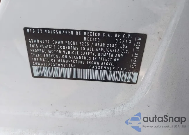 3VWD17AJ3EM371458: 44559728