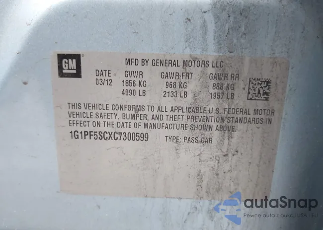 1G1PF5SCXC7300599: 44559930