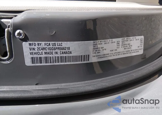 2C4RC1GG6PR566218: 44559992