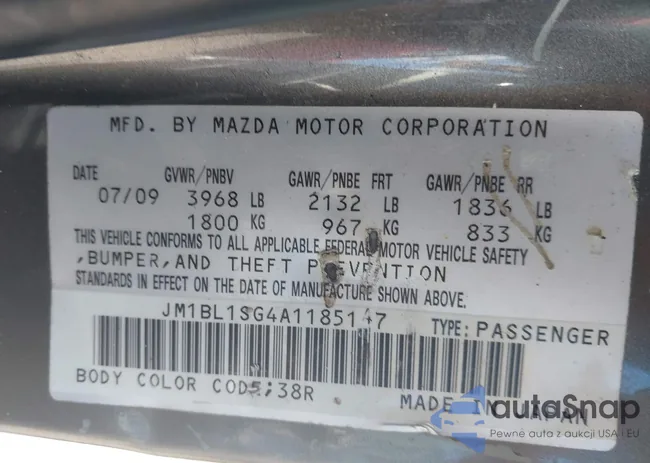 JM1BL1SG4A1185147: 44559134