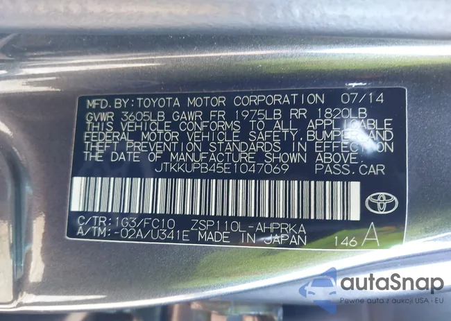 JTKKUPB45E1047069: 44559279