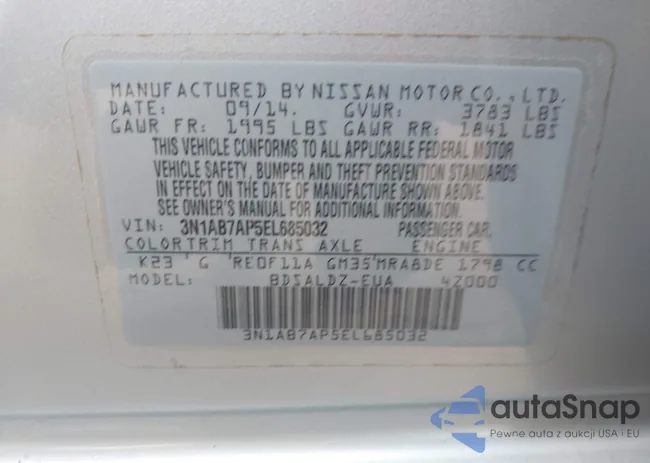 3N1AB7AP5EL685032: 44560893