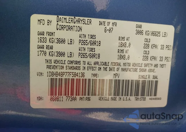 1D8HB48P77F584136: 44560892