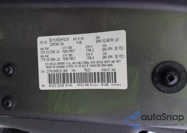 1D7HA18N96J211602: 44561004