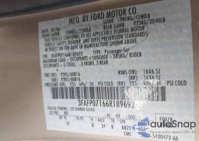 3FAFP07166R189692: 44560136