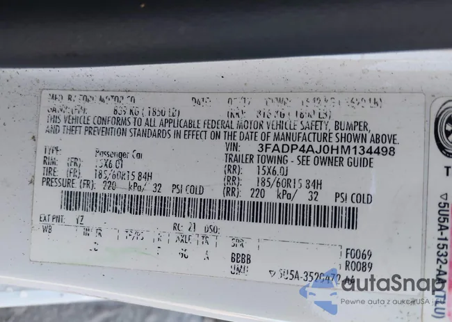 3FADP4AJ0HM134498: 44561566