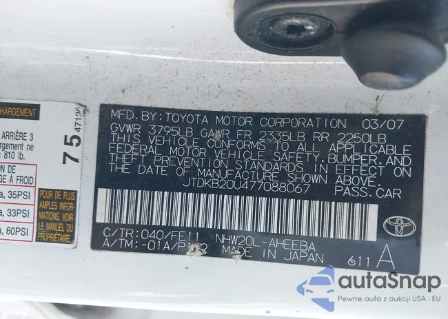 JTDKB20U477088067: 44561784