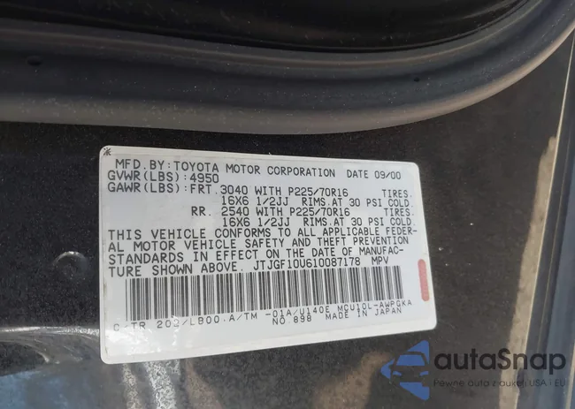 JTJGF10U610087178: 44562083