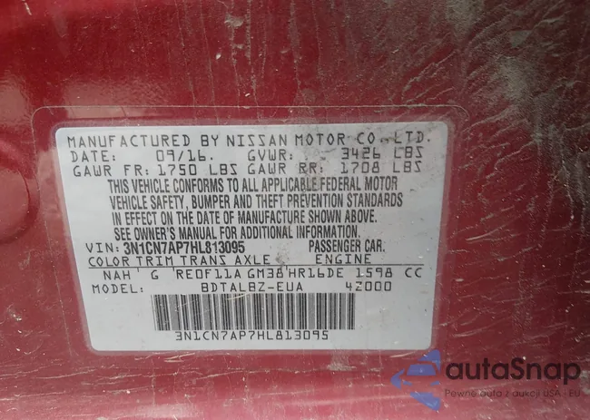 3N1CN7AP7HL813095: 44562554