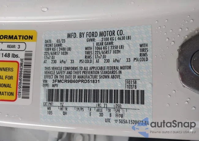 3FMCR9B60PRD51831: 44562867