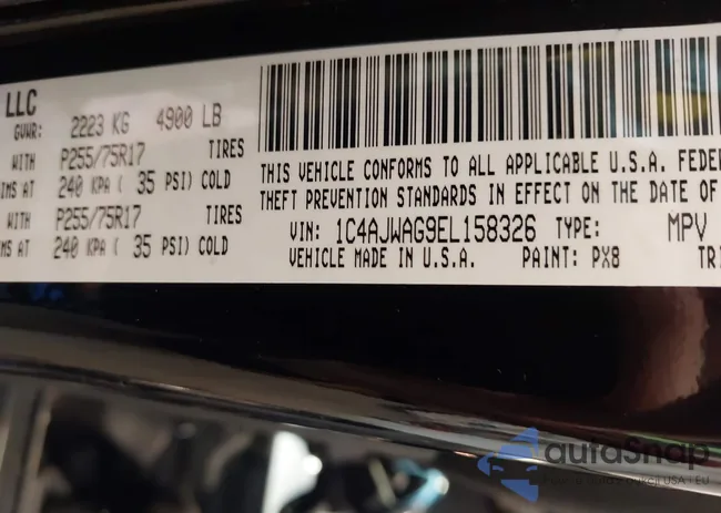 1C4AJWAG9EL158326: 44562919