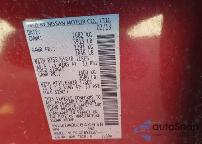 5N1AR2MM9DC644938: 44563683