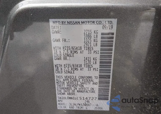 5N1DL0MN1LC514727: 44563718