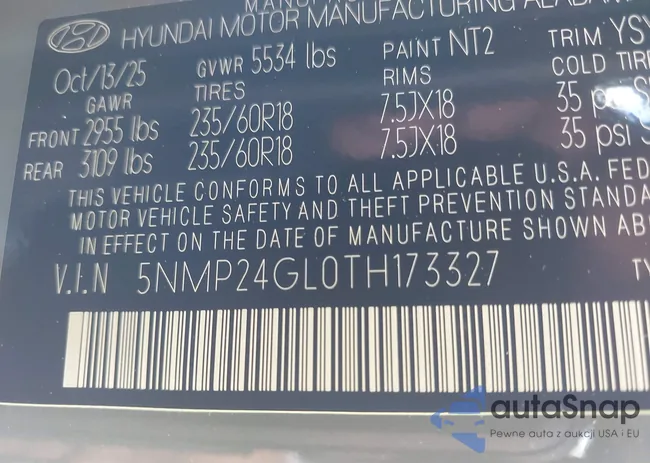 5NMP24GL0TH173327: 44563176