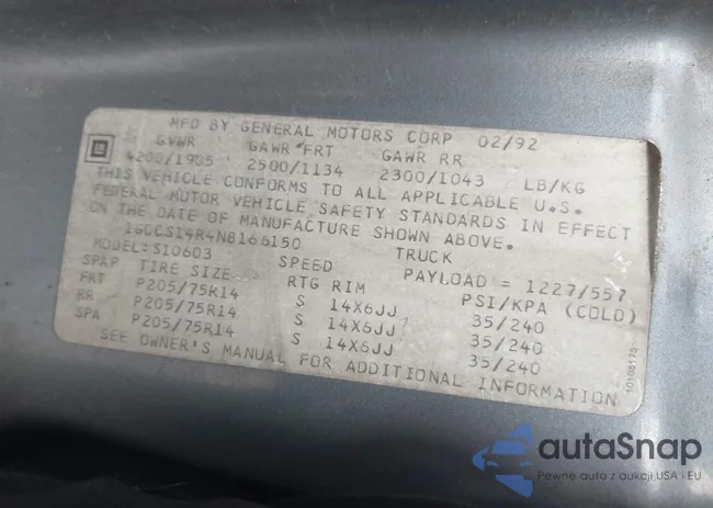 1GCCS14R4N8166150: 44563257