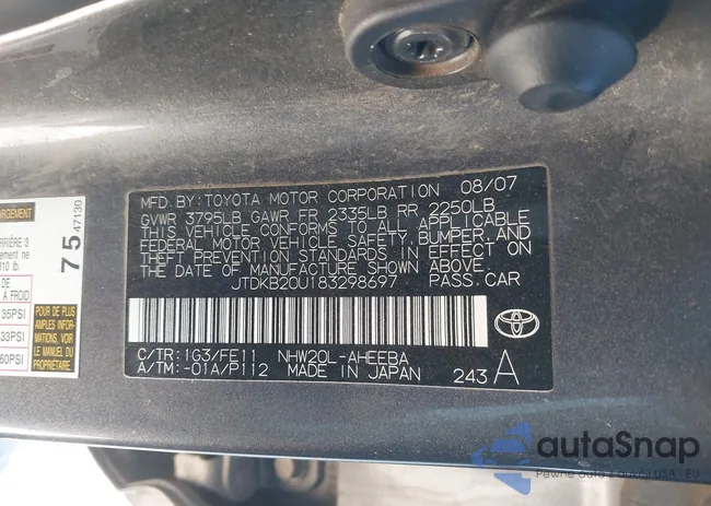 JTDKB20U183298697: 44564409