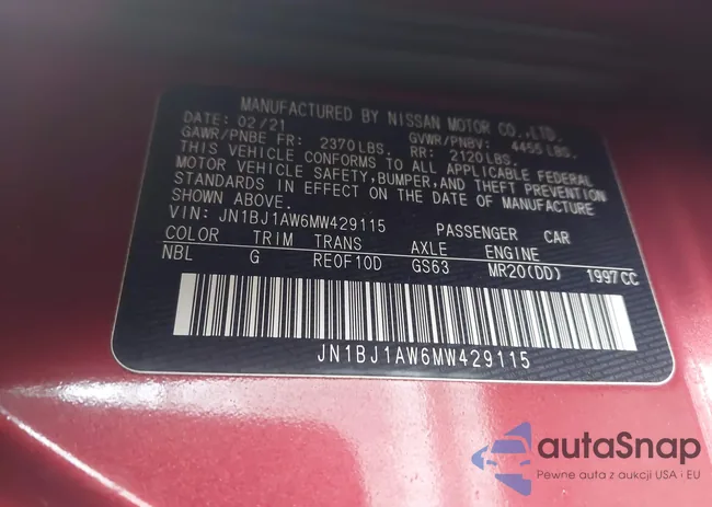 JN1BJ1AW6MW429115: 44565606