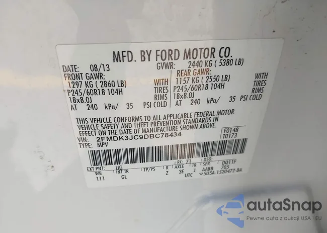 2FMDK3JC9DBC78434: 44565889