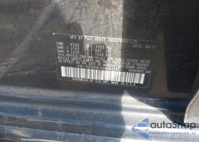 4S3GKAL60H3612563: 44565259