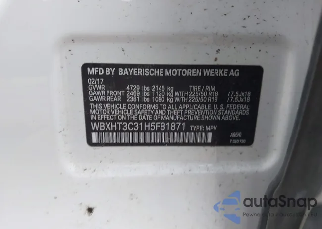 WBXHT3C31H5F81871: 44565341