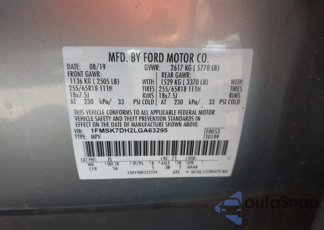 1FMSK7DH2LGA63295: 44565471