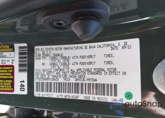 3TMDZ5BN0MM120638: 44566657