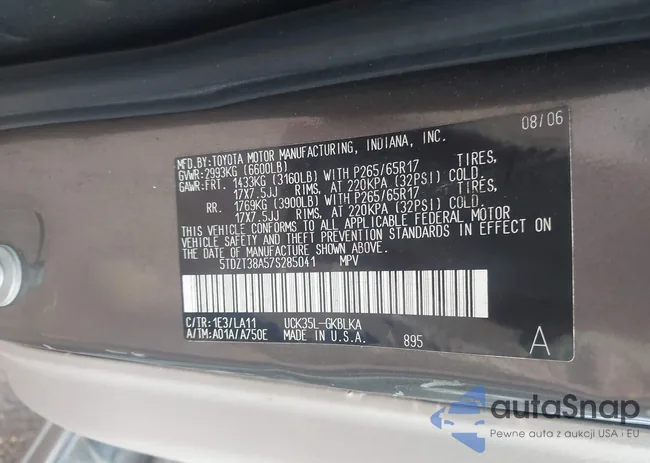 5TDZT38A57S285041: 44566675