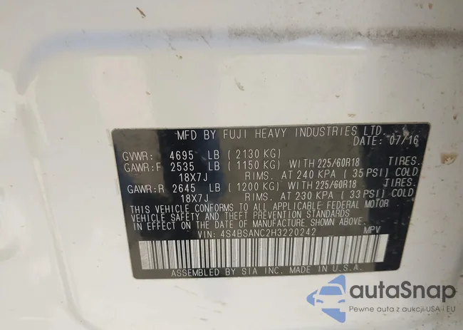 4S4BSANC2H3220242: 44566700