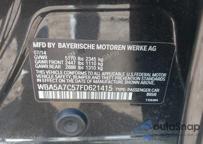 WBA5A7C57FD621415: 44566833